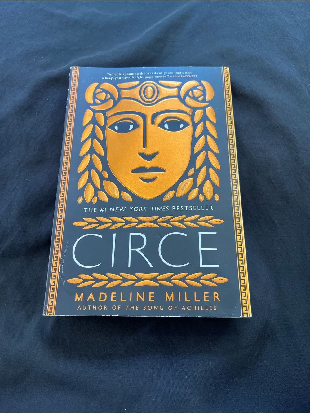Circe by Madeline Miller - Gold & Black Hardcover